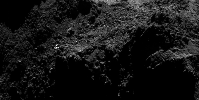 Illustration for article titled Could This Be The ESA's Missing Comet Lander?